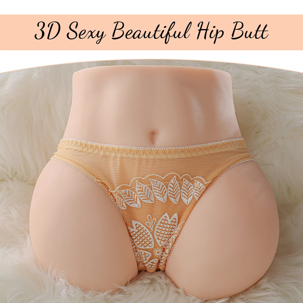 XE29-11.68lb Lightweight Cheap Mini Sex Doll Torso Realistic Vagina Round Ass