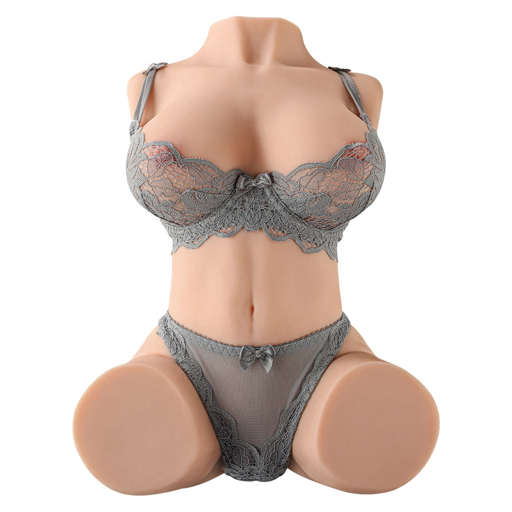 XE26-15.4lb Big Boobs Male Masturbator Adult Toy Life-size Sex Doll Torso