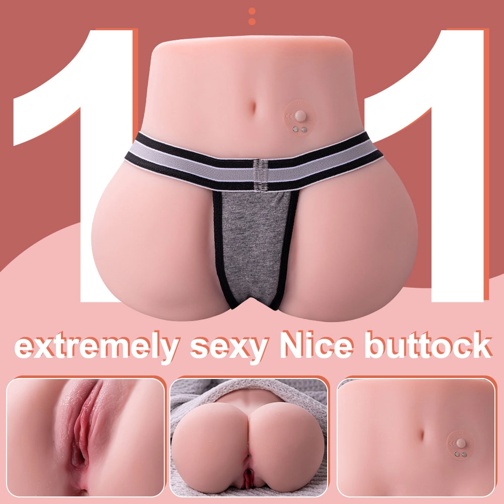 XE36-4.6lb Lightweight Small Sexy Ass Robot Mini Sex Doll Torso Male Sex Toy