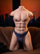 YQ33-26lb Muscular Male Sex Doll Torso Long Dildo